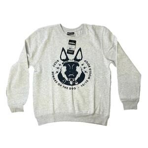 Call of Duty Beware of the Dog Crewneck Sweatshirt Mens Medium NWT Activision